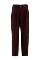 Antioch-Kahve Baggy Fitilli Erkek Pantolon-Kumaş Pantolon-6-Milagron.com