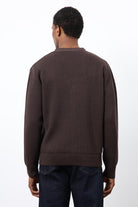 Antioch-Kahve Basic Erkek Hırka-Hırka-5-Milagron.com