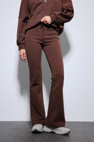 Antioch-Kahve Bomber Ceket Ve İspanyol Paça Eşofman Takım-Takım-7-Milagron.com