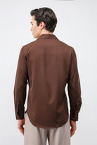 Antioch Kahve Comfort Slim Erkek Gömlek