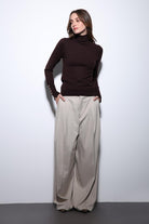 Antioch-Kahve Dik Yaka Triko Kazak-Kazak-3-Milagron.com