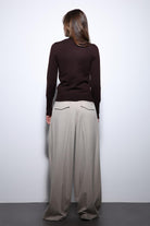 Antioch-Kahve Dik Yaka Triko Kazak-Kazak-5-Milagron.com