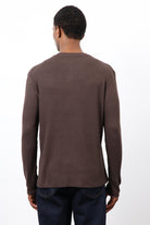 Antioch-Kahve Fitilli Düğmeli Yaka T Shirt-T-Shirt-7-Milagron.com