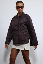 Antioch-Kahve Kontrast Yaka Desenli Mont-Mont-3-Milagron.com