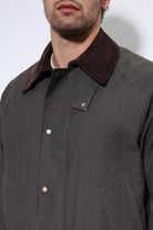 Antioch-Kahve Kontrast Yaka Erkek Ceket-Ceket-5-Milagron.com