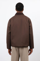 Antioch-Kahve Kontrast Yaka Erkek Mont-Mont-7-Milagron.com