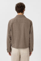 Antioch-Kahve Mevsimlik Relax Fit Erkek Mont-Mont-6-Milagron.com