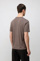 Antioch Kahve Premium Dokulu Erkek T-Shirt