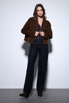 Antioch-Antioch Kahve Püskül Detaylı Süet Kadın Ceket-Ceket-2-Milagron.com