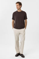 Antioch Kahve Regular Fit Basic Erkek T-Shirt