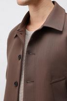 Antioch Kahve Relaxed Fit Baharlık Erkek Mont