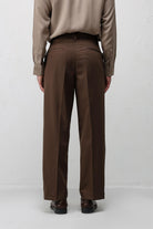 Antioch Kahve Relaxed Fit Pileli Erkek Pantolon