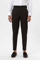 Antioch Kahve Yüksek Bel Regular Fit Erkek Pantolon