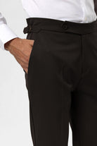Antioch Kahve Yüksek Bel Regular Fit Erkek Pantolon