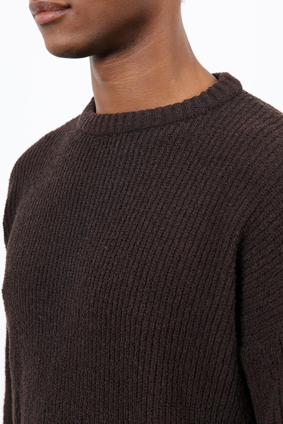 Antioch-Kahve örme Triko Erkek Kazak-Kazak-8-Milagron.com