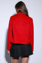 Antioch-Antioch Kırmızı Gömlek Yaka Kısa Kaşe Ceket-Ceket-9-Milagron.com