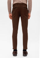 Antioch-Koyu Kahve Erkek Slim Fit Kumaş Pantolon-Kumaş Pantolon-5-Milagron.com