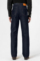 Antioch-Koyu Lacivert Relaxed Fit Erkek Kot Pantolon-Kot Pantolon-4-Milagron.com