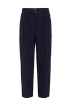 Antioch-Lacivert Baggy Fitilli Erkek Pantolon-Kumaş Pantolon-5-Milagron.com