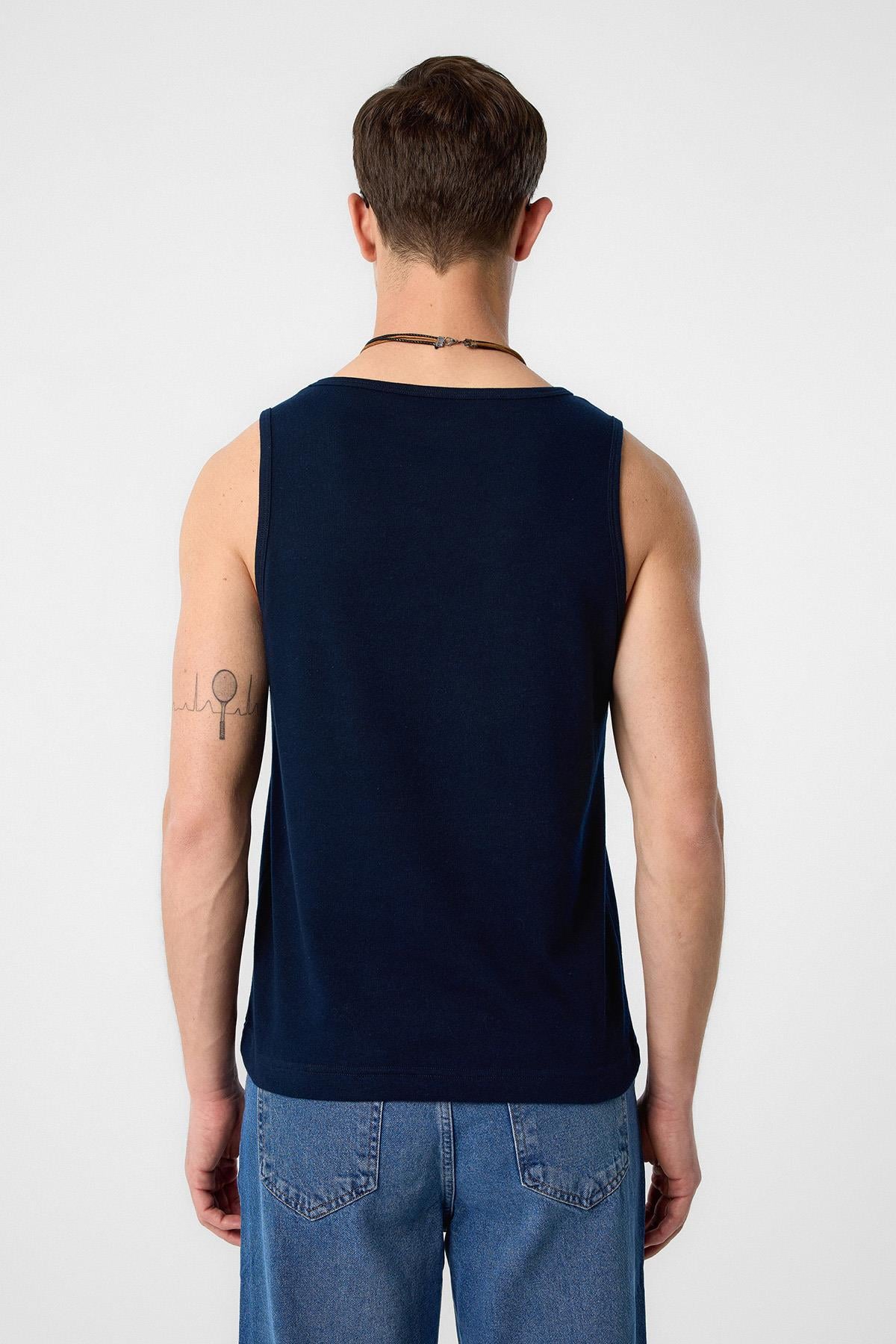 Antioch Lacivert Basic Erkek Atlet