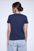 Antioch Lacivert Basic Kadın T-Shirt