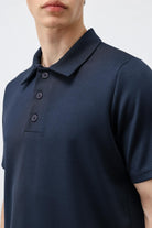 Antioch Lacivert Basic Polo Yaka Erkek T-Shirt