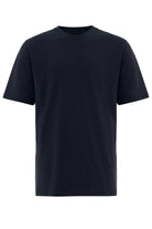Antioch-Lacivert Bisiklet Yaka Basic T Shirt-T-Shirts-7-Milagron.com