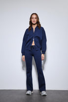 Antioch-Lacivert Bomber Ceket Ve İspanyol Paça Eşofman Takım-Takım-4-Milagron.com