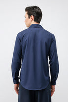 Antioch Lacivert Comfort Slim Erkek Gömlek