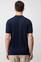 Antioch Lacivert Comfort Slim Polo Yaka Erkek Triko T-Shirt