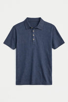 Antioch Lacivert Düğmeli Polo Yaka Erkek T-Shirt - 4