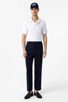 Antioch-Lacivert İşlemeli Erkek Şapka-Şapka-2-Milagron.com