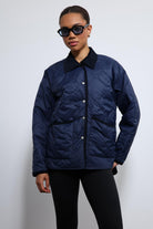 Antioch-Lacivert Kontrast Yaka Desenli Mont-Mont-3-Milagron.com