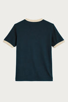 Antioch Lacivert Kontrast Yaka Erkek T-Shirt