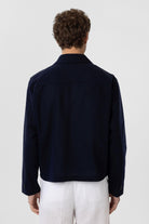 Antioch-Lacivert Mevsimlik Relax Fit Erkek Mont-Mont-5-Milagron.com