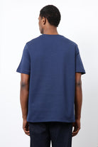 Antioch-Lacivert Regular Fit Basic Erkek T Shirt-T-Shirt-5-Milagron.com