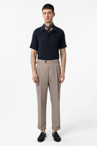 Antioch-Lacivert Regular Fit Polo Yaka Erkek T Shirt-T-Shirts-2-Milagron.com