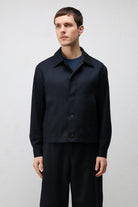 Antioch Lacivert Relaxed Fit Baharlık Erkek Mont