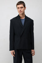 Antioch Lacivert Relaxed Fit Erkek Blazer Ceket