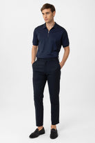 Antioch-Lacivert Slim Fit Comfort Erkek Pantolon-Kumaş Pantolon-2-Milagron.com