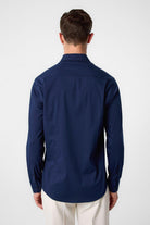 Antioch-Lacivert Slim Fit Erkek Gömlek-Gömlek-6-Milagron.com