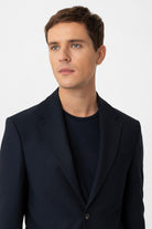 Antioch-Lacivert Slim Fit Klasik Erkek Takım-Takım Elbise-4-Milagron.com