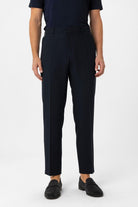 Antioch-Lacivert Slim Fit Klasik Erkek Takım-Takım Elbise-5-Milagron.com