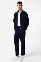 Antioch-Lacivert Straight Fit Erkek Pantolon-Kumaş Pantolon-3-Milagron.com