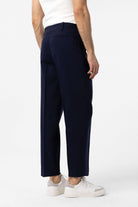 Antioch-Lacivert Straight Fit Erkek Pantolon-Kumaş Pantolon-5-Milagron.com