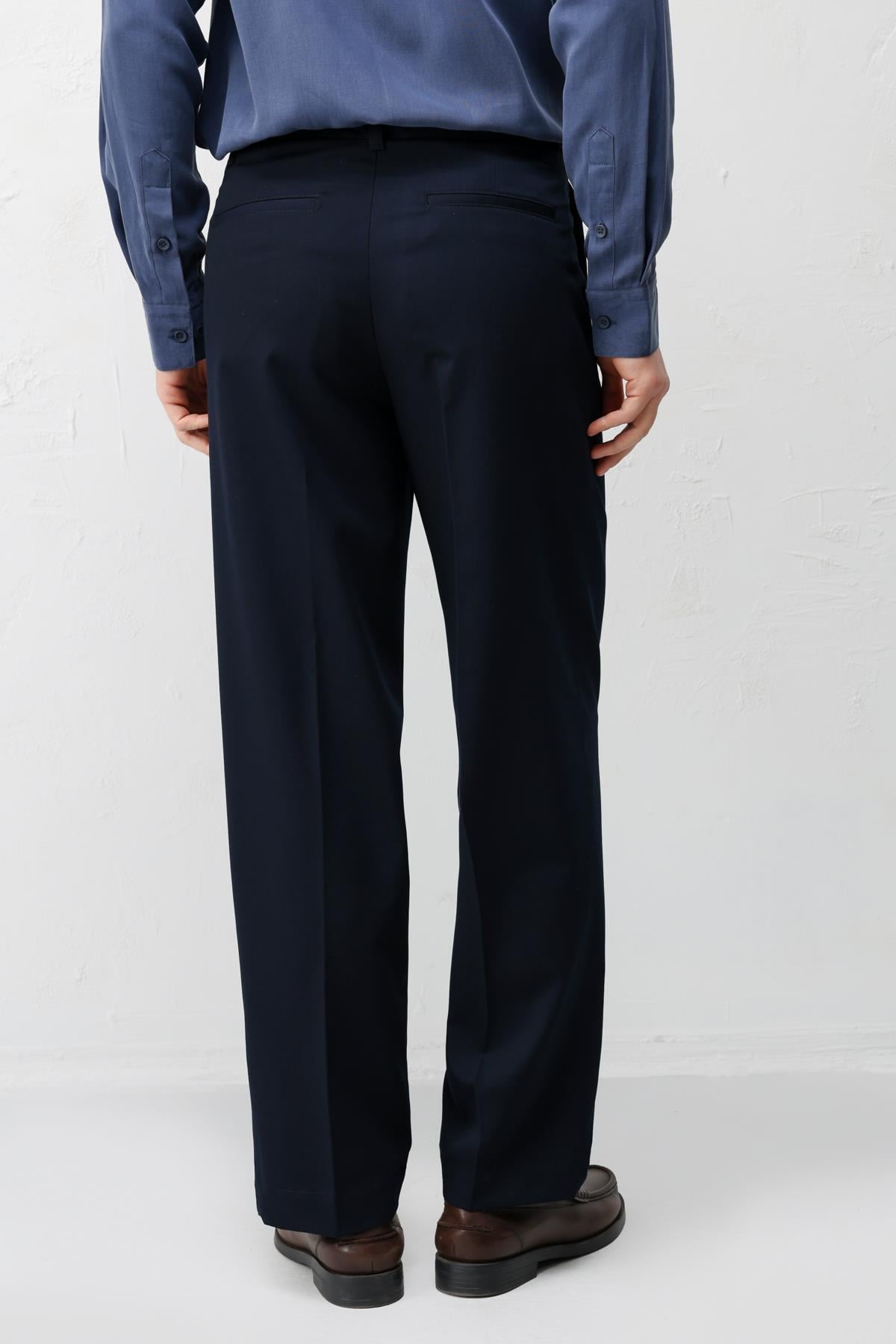 Antioch Lacivert Straight Fit Erkek Pantolon