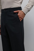Antioch-Lacivert Tapered Fit Erkek Pantolon-Kumaş Pantolon-4-Milagron.com