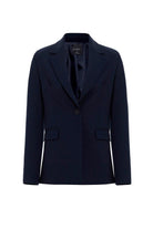 Antioch-Lacivert Vücuda Oturan Kadın Blazer Ceket-Blazer Ceket-6-Milagron.com