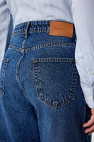 Antioch-Lacivert Yüksek Bel Regular Fit Erkek Kot Pantolon-Kot Pantolon-4-Milagron.com