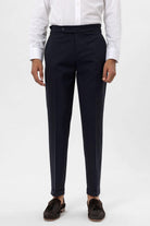 Antioch-Lacivert Yüksek Bel Regular Fit Erkek Pantolon-Pantolon-1-Milagron.com